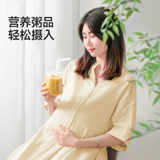 Meiya disposable straws, individually packaged, boxed, thick straws for adults and children with oblique cuts, 100 pieces