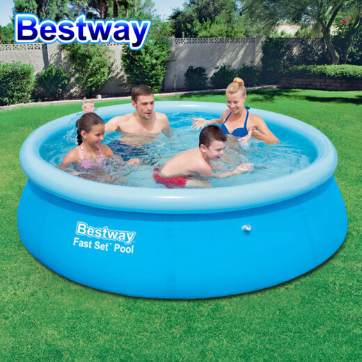 Bestway Baishile large children's swimming pool family paddling pool thickened outdoor bath (244x66CM) self-driving travel equipment 57265