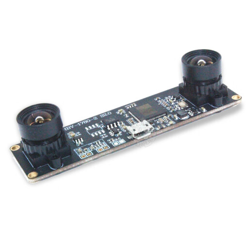 
JEQLO HD USB drive-free module 1 million pixel binocular synchronous VR ranging camera face recognition 3D depth detection OV9732 module 720P 72 degree small distortion/3.6mm