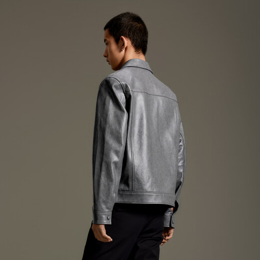 
GXG Men's Comfortable Sheepskin Jacket Grey 170/M
