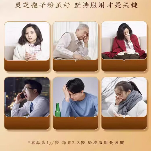 Peking Tongrentang Red Zhisheng Huoshan Breaking Wall Ganoderma lucidum sporenpulver mittlere und ältere Menschen, um die Immunität zu verbessern und medizinische Behandlungsgeschenke, Konditionierung und Gesundheitsversorgung 3 Boxen 600 g zu besuchen [Besuch und Geben von Geschenken zur Verbesserung der Immunität]