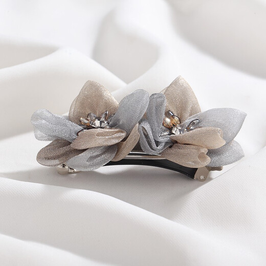 Chimera (Chimera) Tissu haut de gamme Clip de cheveux Robe de tête en arrière pour femmes Clip horizontal en queue de cheval Horizontal Clip Horizontal Festival Gift Femme Enseignant