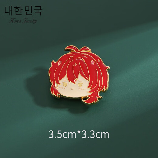 Jianla Yuanshen avatar brooch series badges Keli Wendy Walnut son commemorative pin bag accessories Ganyu