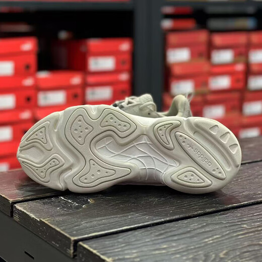 阿迪达斯 （adidas）三叶草男鞋女鞋夏季运动鞋网面透气跑步鞋复古老爹鞋休闲鞋JQ3927 JH7354/灰绿 36