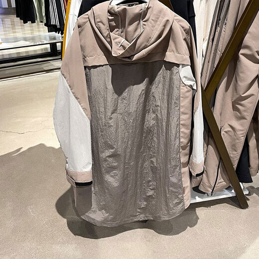 阿迪达斯 （adidas）叶草外套男士秋季新款连帽防风运动服健身训练上衣休闲中长款夹克 HE6623 XS