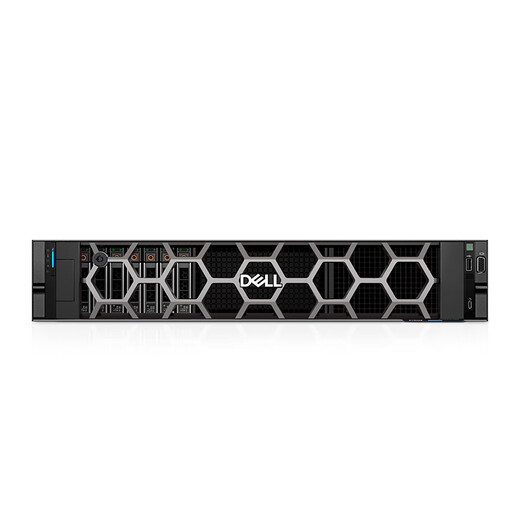戴尔（DELL） PowerEdge R760XS 2U机架式服务器主机 存储虚拟化数据库服务器 2颗金牌6442Y 48核2.6G丨双电 128G丨2*480G+6*2.4T丨H755