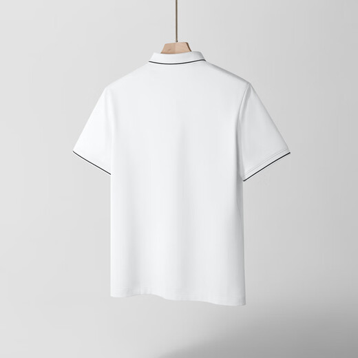 Heilan House (HLA) Men's High-End Cool Short-Sleeved Polo Shirt Summer 25 New Chinese Dragon Light Business Casual Short-Sleeved Men's Top Bleached E4 XL 180/96A Recommended 150-164Jin Jin equals 0.5 kg