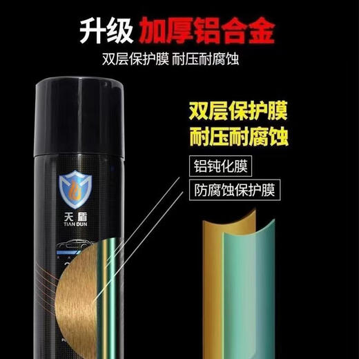 Fire Class Tiandun Water-based Fire Extinguisher Vehicle-mounted Private Car High Temperature Explosion-proof National Fire Protection Certification Training Flame Warrior