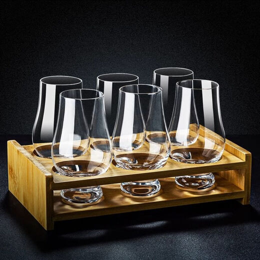 Qinkai crystal cup, scent cup, whiskey cup, tasting cup, big belly wine cup, tulip cognac cup, personal use scent cup, bare body 200ml