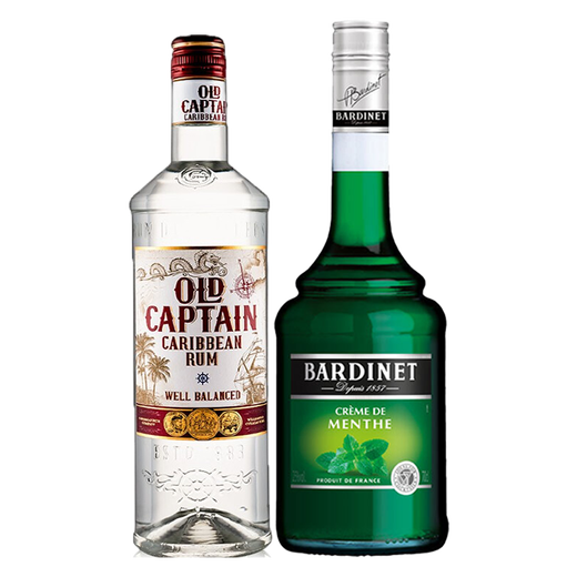 Galle Sea Club Bacardi White Rum Morgan King Rum 151 Rum Mojito Free Cuba Bartender Base Classic Mojito: Galle Sea White + Bidley Green