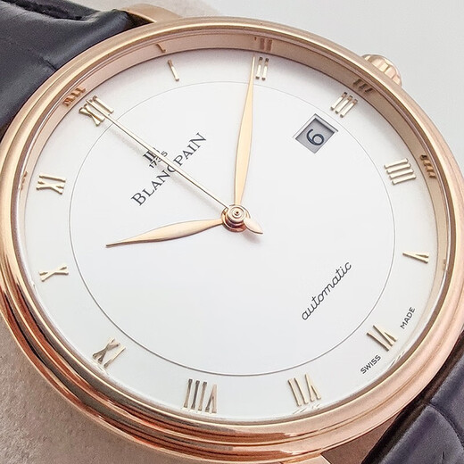 [Second-Hand 99 New] Blancpain Classic-Serie Männer Watch Women's Watch Second-Hand Luxury Watch lächeln