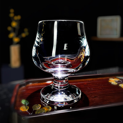 Donghai raw ore high-quality raw ore crystal cup goblet wineware beer glass whiskey red wine glass foreign wine glass 200ml red wine glass default 1