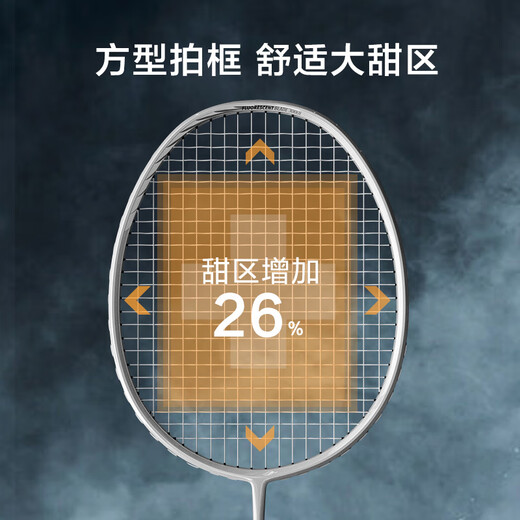 京东京造 【李永波认证】全碳素5U超轻羽毛球拍对拍 F300UL