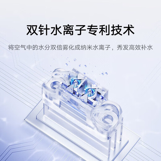 
Xiaomi (MI) Mijia high-speed hair dryer H701 household high-wind blowing fast-drying water ion hair care intelligent constant temperature control multiple noise reduction design Star Diamond Purple H701