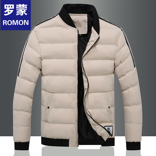 ROMON 2025 Winter New Trendy Japanese Large Size Versatile Handsome Casual Men's Clothing Black 2XL