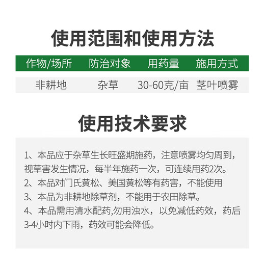 Fanbang 75% metsulfuron herbicide kills weeds, shrubs and root rots, airports, railways and highways herbicides, kills shrubs and roots, rots
