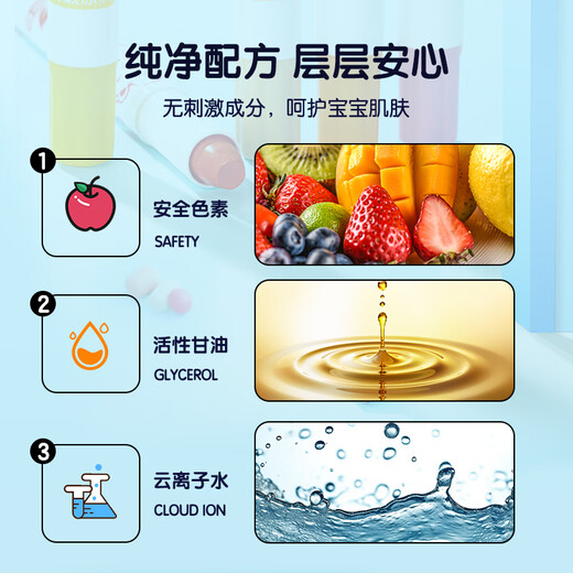 得力（deli）48色圆杆食品级水溶性旋彩棒可水洗不脏手蜡笔炫彩棒幼儿画画色画礼物HM723-48速写儿童节礼物女孩