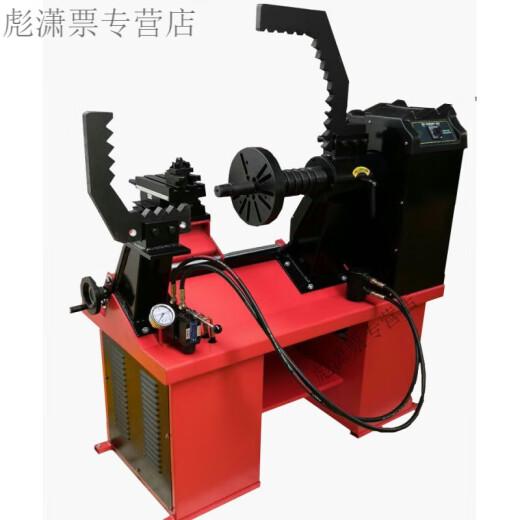 Ji Litian Custom Choping Machine de modelado Máquina de aleación de aleación de acero Reparte de acero Campana de la redondeo de la ronda Máquina de corrección de la corrección Red Tjy695 sin torno