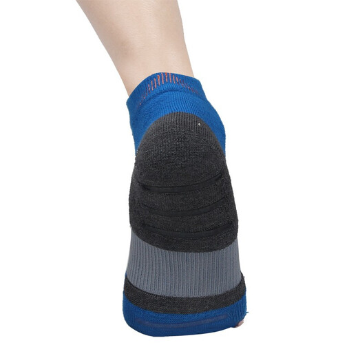 YONEX Yonex yoga socks YY open toe non-slip beginner Pilates exercise mid-calf five-finger socks YOBC0018CR blue (one pair price)
