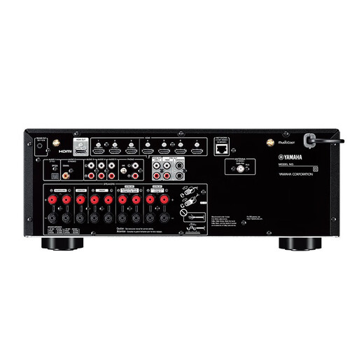 Yamaha RX-V6A Amplificador 8K Pase de video Home 7.2 canal DTS Dolby Atmos cine en casa Bluetooth Amplificador de alta potencia Amplificador envolvente estéreo Negro