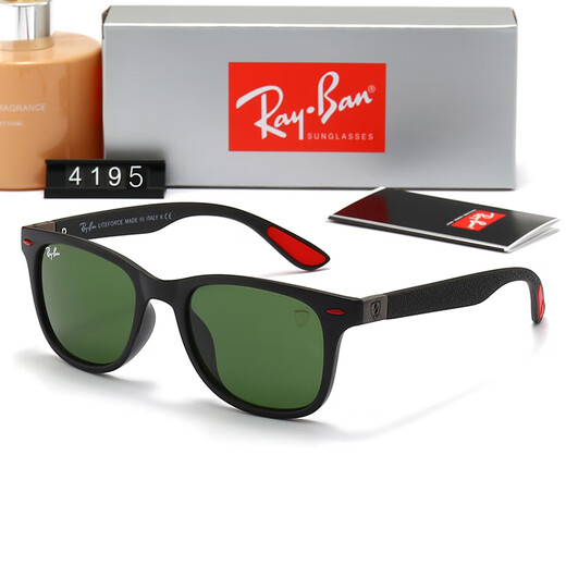 
Ray.Ban 2023 European and American men and women polarized sunglasses fashion trend travel vacation sunglasses Mens sunglasses black frame black gray film