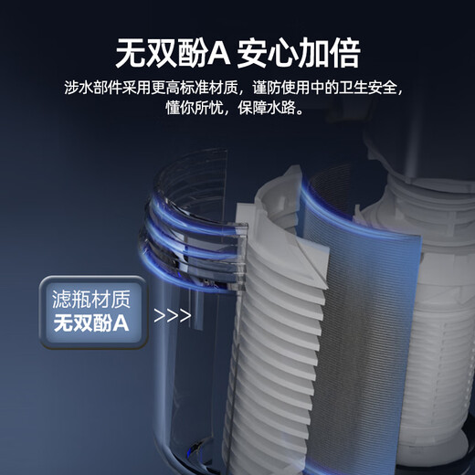 安吉尔净水器前置过滤器 8T/h顶配款 智能自动冲洗 无需手动 电动电控 安全环保铜 全屋家用净水 J3525 【 智 能电控自冲洗】8T澎湃流量