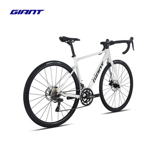 捷安特SCR 2铝合金16速碟刹内走线弯把公路自行车 白月光 700C×460MM S 建议165-175cm