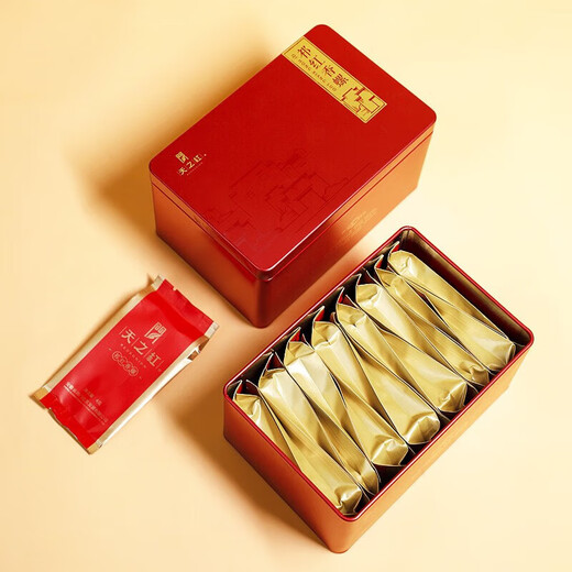 Tianzhi Black Tea Keemun Black Tea Special Grade Qi Hong Xiang Luo Qi Gathering Together New Year Gift Box Gift Box Independent Small Packaging 60g