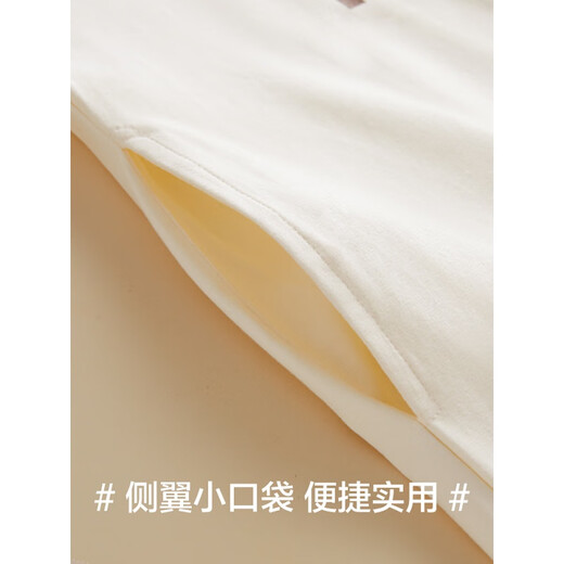Hengyuanxiang nightgown women's pure cotton summer thin short-sleeved pajamas loose and breathable for outside wear for women's home clothes. 15620 M 160 (90-110Jin [Jin equals 0.5 kg])