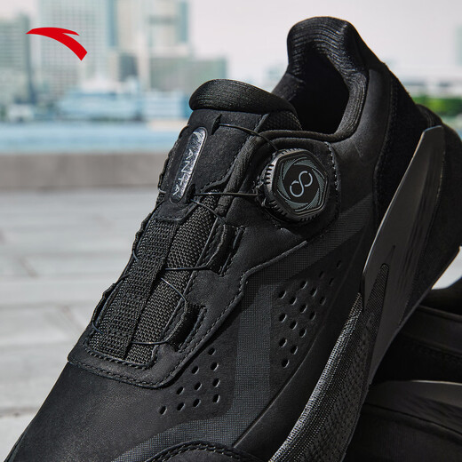 ANTA training shoes men's new commuter twist buckle lightweight walking shoes autumn shock-absorbing jogging rebound fitness shoes sports shoes