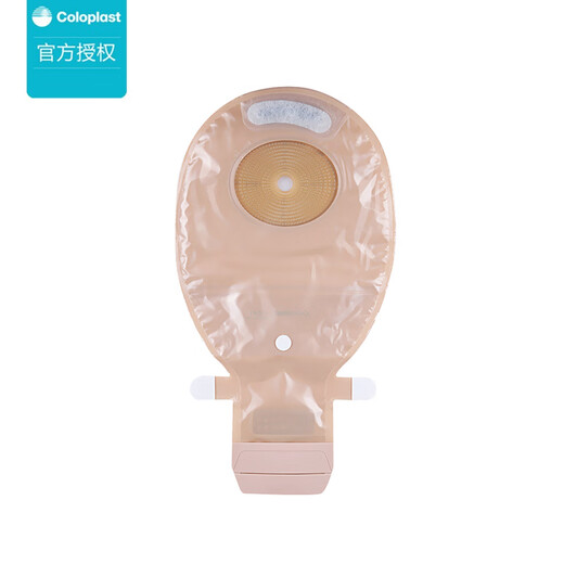 康乐保（coloplast）15541胜舒一件式造口袋肛肠造瘘袋开口袋15251造口护理用品 15251半透明【5个】