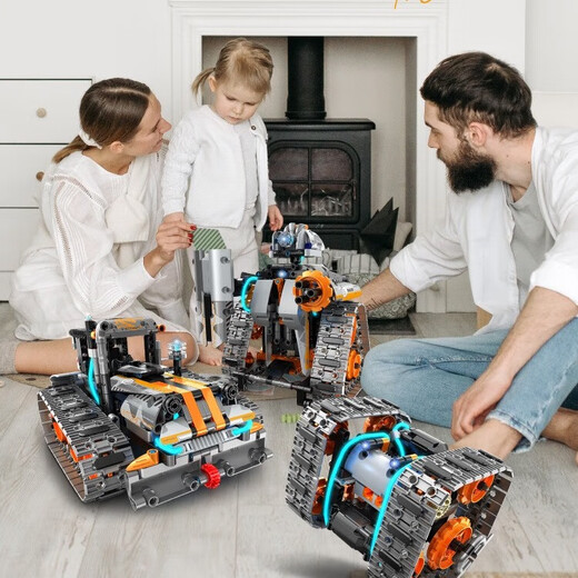 Compatible avec LEGO Remote Control Tank Programmable Robot Building Blocys Buildings Toys Assembly Toys Toys des enfants