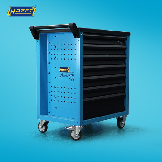 HAZET German HAZET original imported tool cart multi-functional trolley auto repair repair tool cabinet 7 drawers 177-7 (7 drawer tool cart)