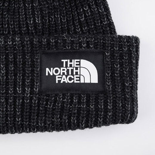 The North Face Sports Hat Autumn and Winter Universal Men's and Women's Outdoor Comfortable Winter Warm Knitted Beanie | 3FJW JK3/Black OS/One Size