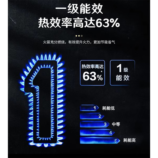 Mingxin Erdgasherd MIG-693MB 4,8 kW Haushalt Erdgasherd Stahlboden eingebetteter Desktop-Herd Energiesparende und Energieeffizienz erster Energiesparung Nationales Gelenkgarantie hellgrau