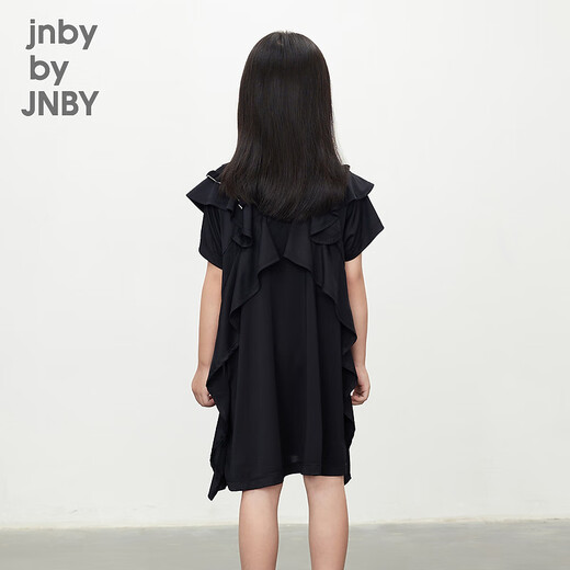
jnby by JNBY [Sports Series] Jiangnan cloth children's clothing sun protection short-sleeved dress summer girls children 1O4G12590 001/年博 150 cm