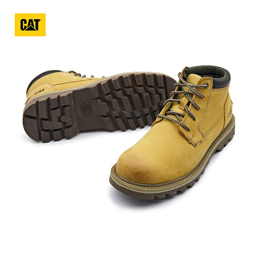 Кошка Картер Сапоги Martin Boots Shoes Shoes Men's Men's Slip Short Boots Shouse Shouse Shouse Tome Men's Boots Doub Yellow 40