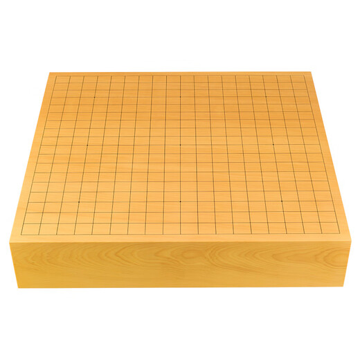 御圣熊须碁盘店香榧木棋盘独木90mm柾目高档收藏送礼比赛9710/9712 9710盘+黄檗木罐+34实用印+扇杯