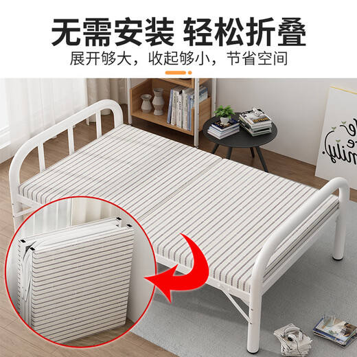 驰百伦折叠床单人宿舍便携家用简易办公室行军床午休午睡医院陪护硬板床