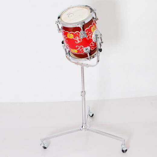 
Fanchao Five-tone Pai Drum Percussion Instrument Pai Drum Tang Drum Dinggong Ethnic Pai Drum Little Yellow Flower MG-16 1# Drum