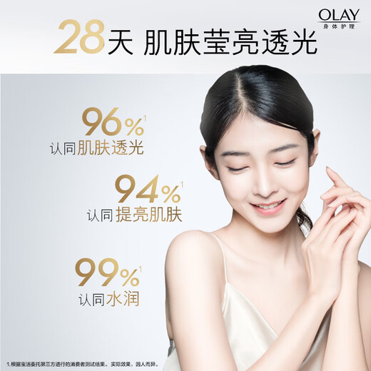 Olay Olay Niacinamide Shower Gel Glossy and Translucent 500g + Whitening Body Milk 90g