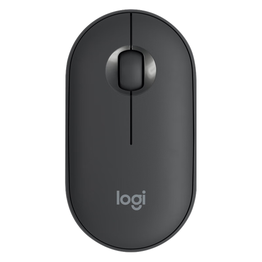 Logitech K380 Teclado Bluetooth Teclado Inalámbrico Juego de Ratón Internet Celebridades Niñas Oficina Portátil Teléfono Móvil iPad Tableta MAC Teclado Suministros de Oficina Coni Rabbit Brown Bear Juego de Teclado y Ratón K380+Pebble Black