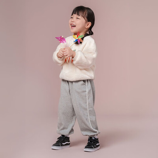 VANS Vans children's shoes official SK8-Mid V black easy-to-wear Velcro children's sneakers, black size 26, measured inner length 16.5cm