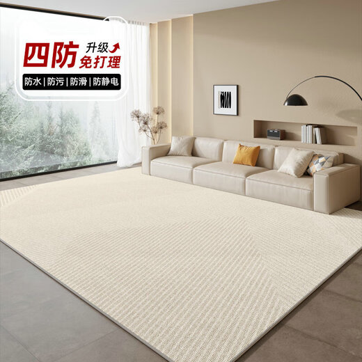 Wa gelina salon tapis léger luxe crypté rond enlecent nouvelle table basse de table basse ménage étanche et canapé anti-cochée