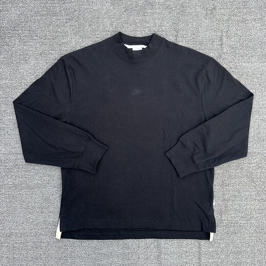 耐克（NIKE） 卫衣男士2025秋冬款运动服针织上衣半高领套头衫DD7029-010 DD7029-010黑色  M