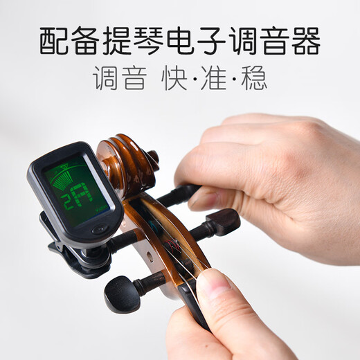 莱斯曼德（ANGELVIOLIN）小提琴实木考级专业儿童初学天花板手工成人L003A意大利工艺3/4