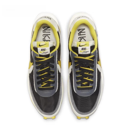 耐克（NIKE）男子新款Sacai X VaporWaffle 三方联名解构运动休闲跑步鞋【潮】 DJ4877-001 44.5