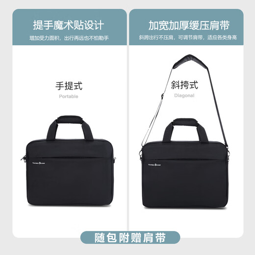 VICTORIATOURIST Lenovo Xiaoxin Huawei Laptop Bag Men's and Women's 14-inch Laptop Bag Briefcase V7009