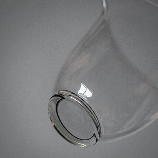 Xiyuanji glass fair cup, high-end household tea sea tea divider, Kungfu tea set accessories, single transparent male cup, glass Qiaochu fair cup