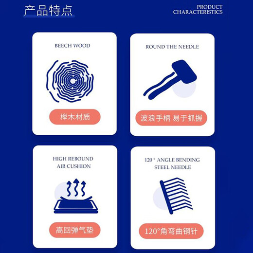 Chris Christensen Chris Christensen imported from the United States, permanent needle comb for cats and dogs, fluffy and fluffy hair comb for medium and large cats and dogs, large permanent needle comb